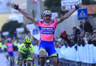 Filippo Pozzato (Lampre-Merida) wins Trofeo Laigueglia for the third time in his career.