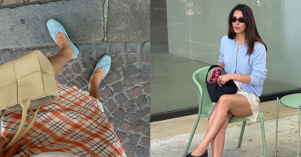 8 Elegant Summer Outfits French Girls Wear With Ballet Flats 8 Elegant Summer Outfits French Girls Wear With Ballet Flats