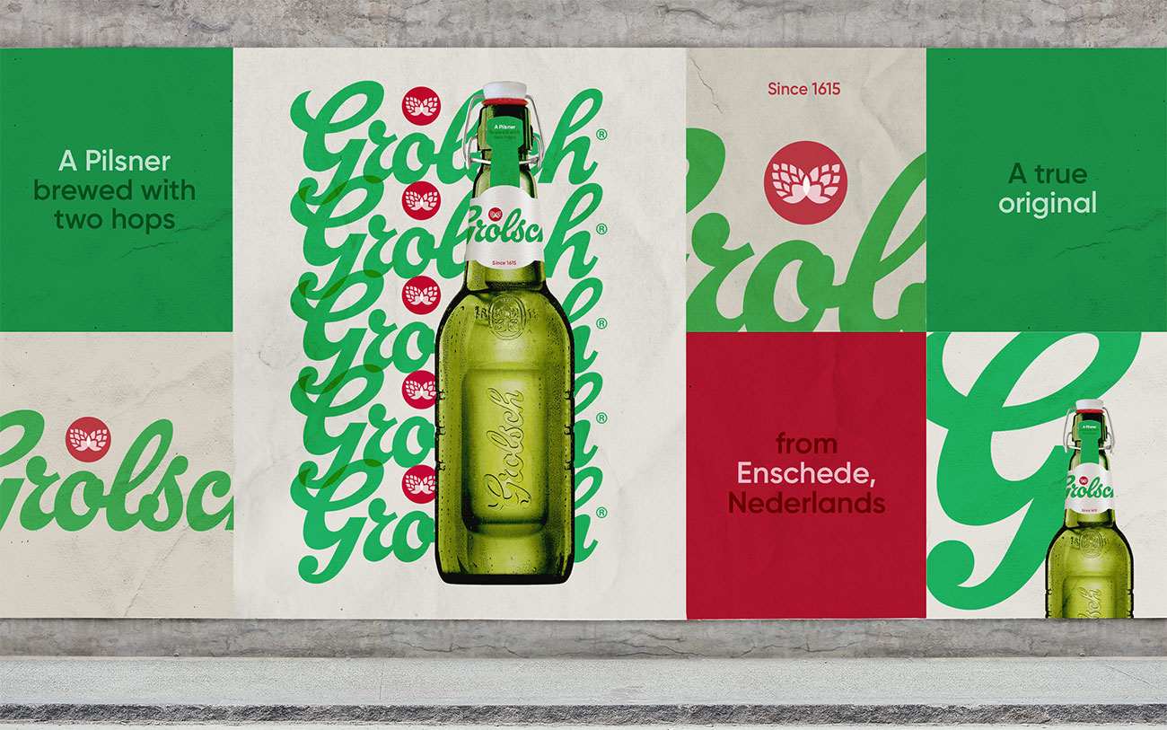 Grolsch rebrand focuses on the essentials | Creative Bloq