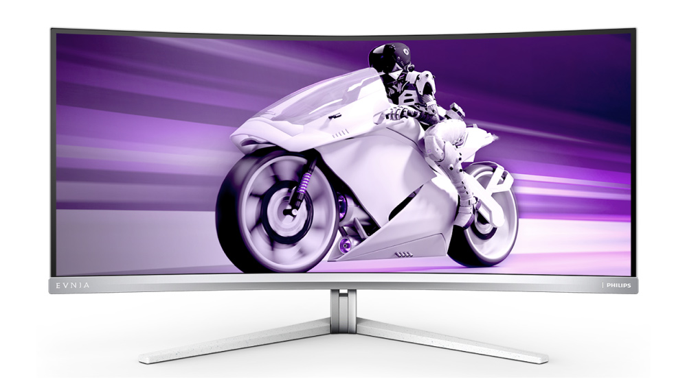 Product shot of Philips Evnia monitor