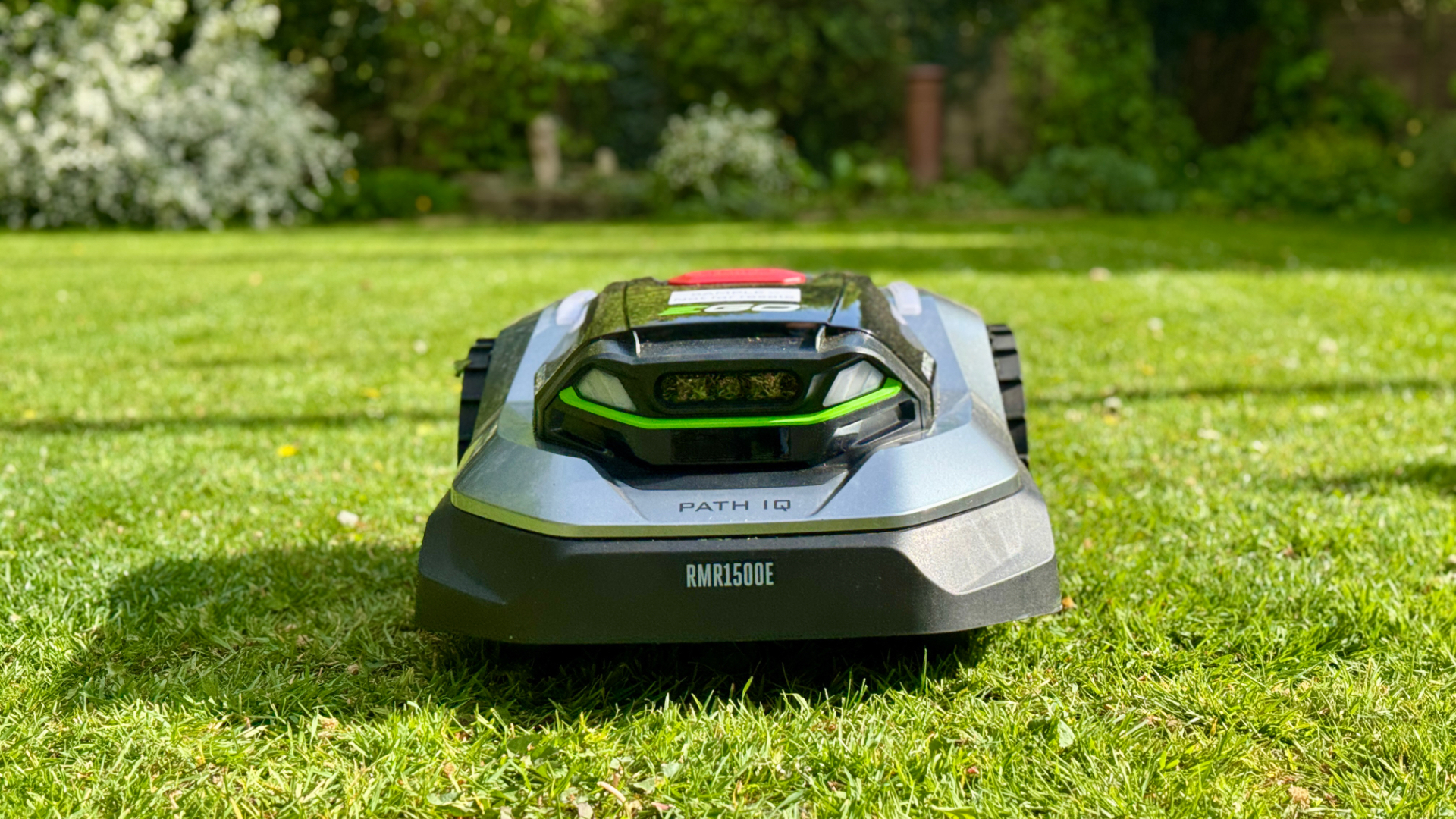 EGO AURA-R2 robot mower on my lawn full test
