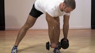 Side split deadlift