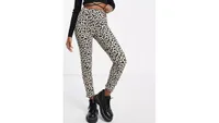 ASOS Urban Bliss skinny jean in leopard print