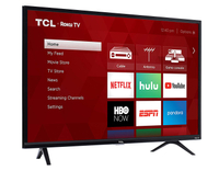 TCL 55" 4K Roku TV: was $349 now $329.99