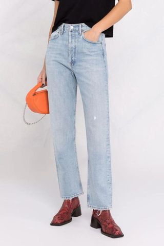Agolde straight-leg organic cotton jeans
