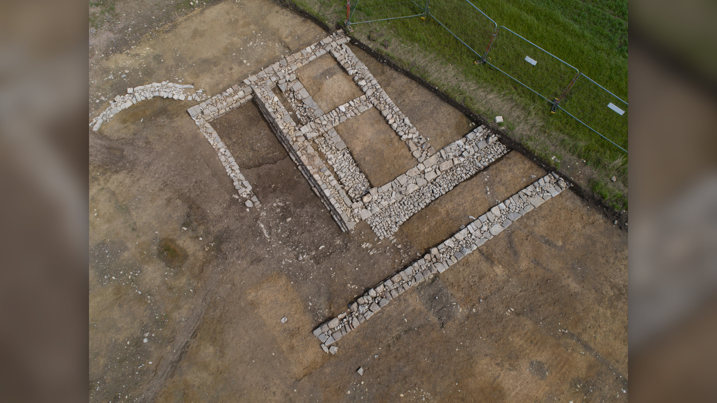 The Whitton Lodge Roman Villa was first found in the 1960s.