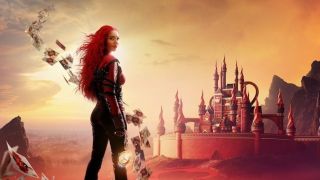 Kylie Cantrall as Red in poster art for Descendants: The Rise of Red