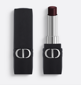 Rouge Dior Forever lipstick in 111 with top off 