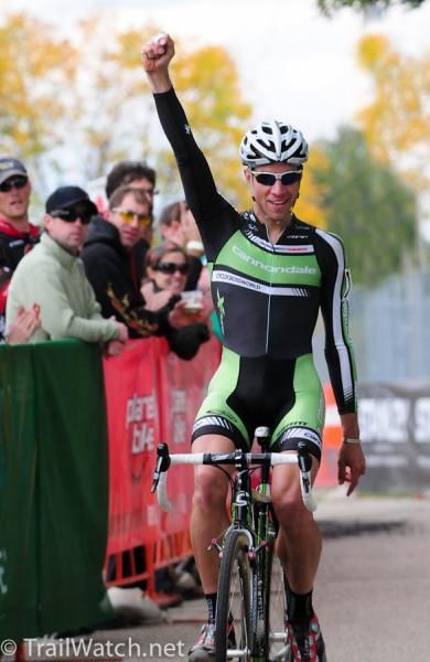 Jeremy Powers (Cannondale/ Cyclocrossworld.com) wins the Saturday Planet Bike Cup