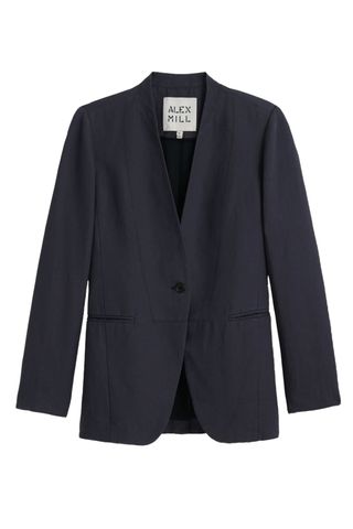 Bib Seam Twill Blazer