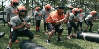 We Are: The Brooklyn Saints Coach Gawuala football practice