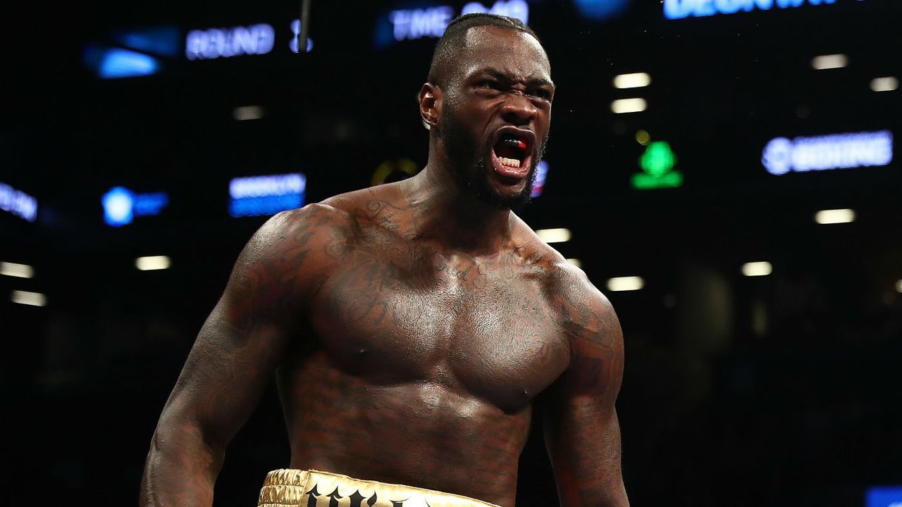 Deontay Wilder Anthony Joshua heavyweight boxing