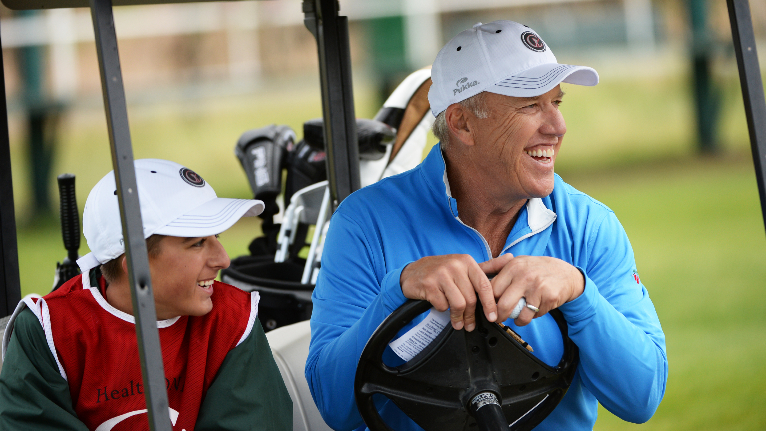 Davis Bryant and John Elway