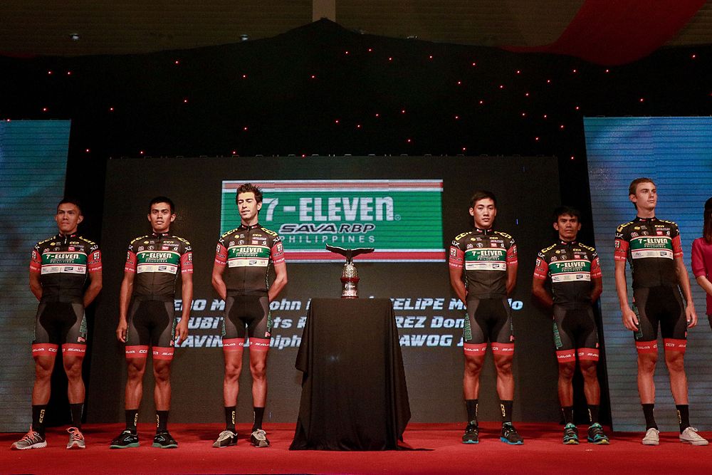 7-Eleven Sava RBP at the Tour de Langkawi presentation