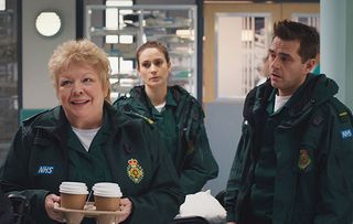 It is a case of three's a party and four's a crowd when Ruby joins the Holby paramedics?