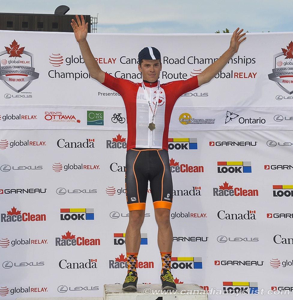 Ben Perry (Silber Pro Cycling) wins the U23 title