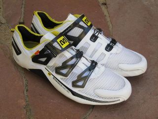 The Mavic Huez is the company's lightest shoe but it also looks superbly ventilated