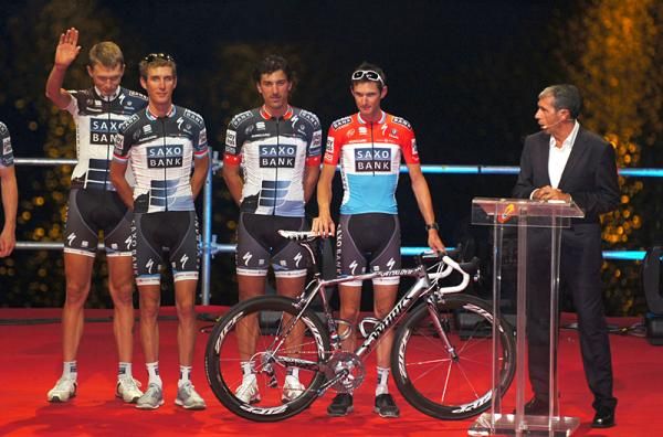 Team Saxo Bank's stars