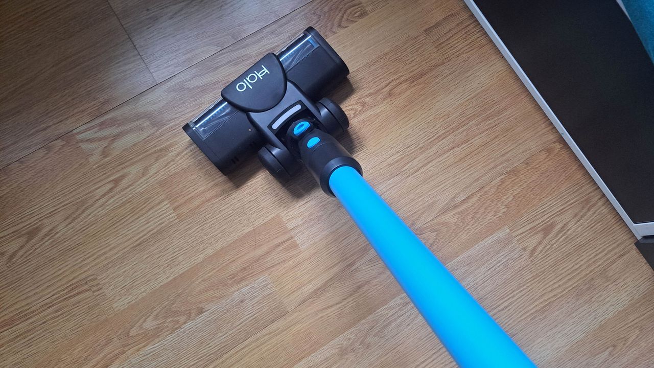 Halo Capsule X vacuum cleaner on flooring