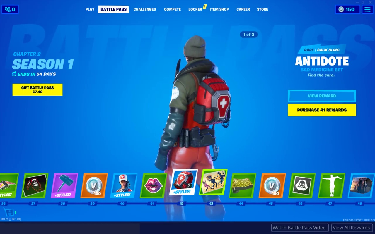 Fortnite Chapter 2 Season 1: All Battle Pass skins, cosmetics, toys ...