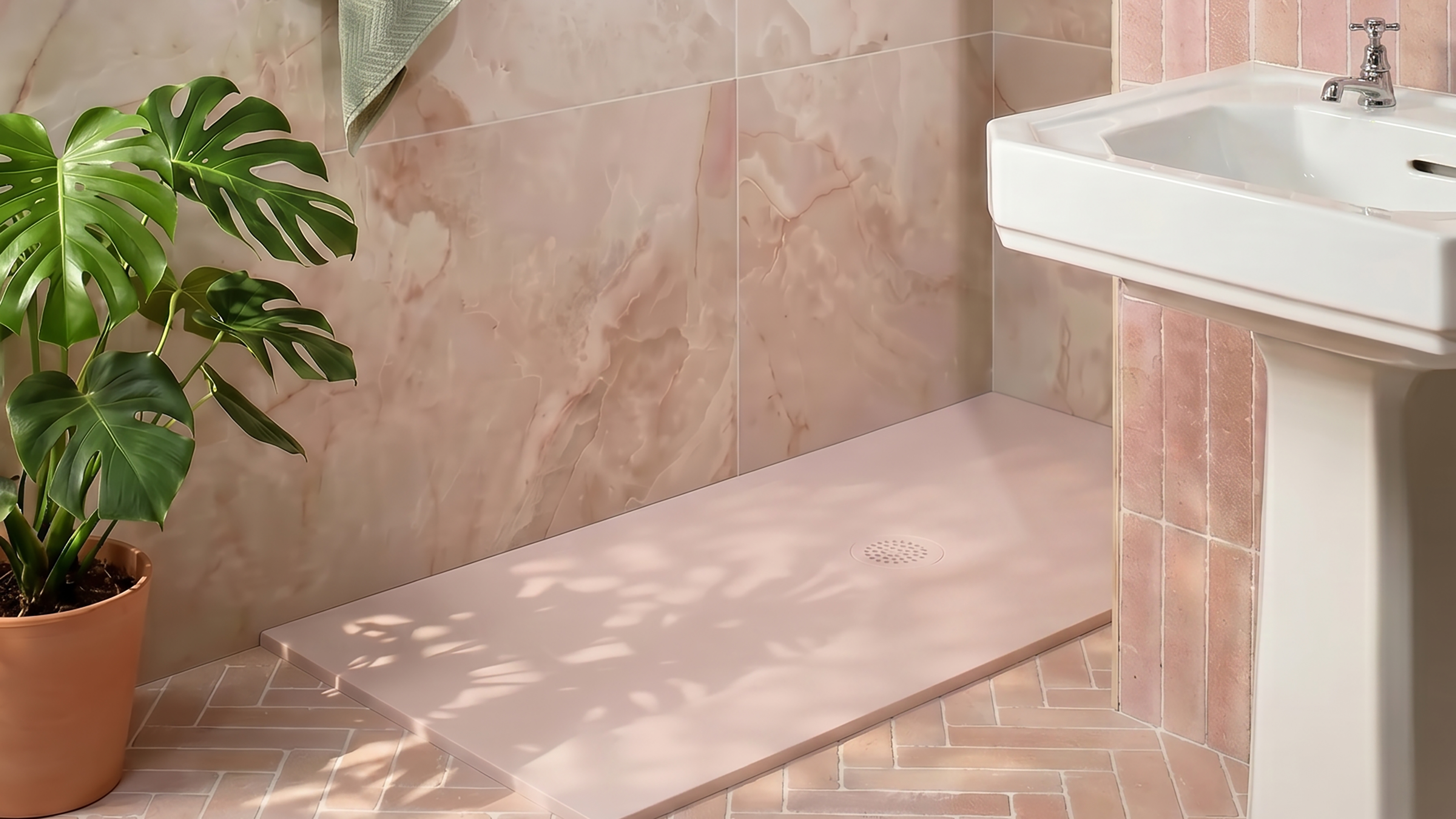 Tissino colourful shower tray