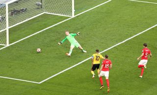 Eden Hazard hit Belgium's second goal in their third-placed play-off win over England in Russia.