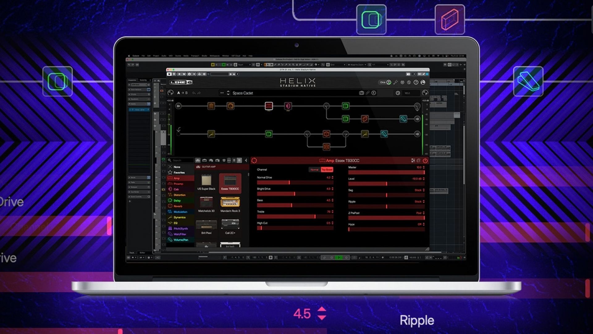 Line 6 Helix Stadium Native amp sim software