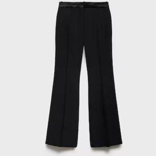 Mango Suit Trousers With Satin