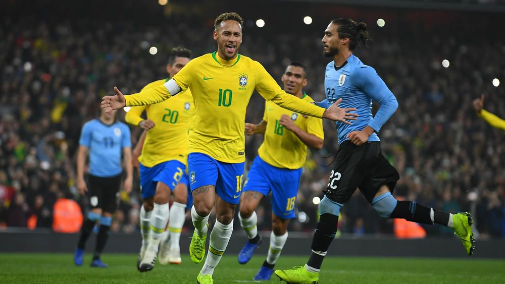 Brazil 1 Uruguay 0: Neymar Penalty Settles Tight Contest | FourFourTwo