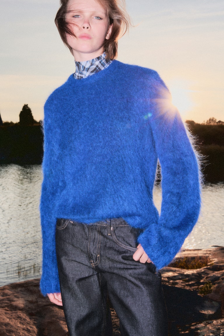 Mohair-Blend Jumper