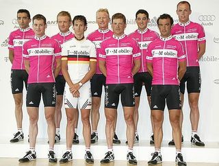 The T-Mobile Tour team: