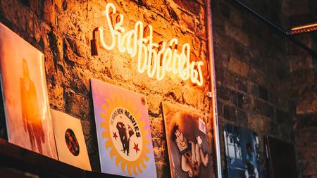 A photo inside Old Street Records. 