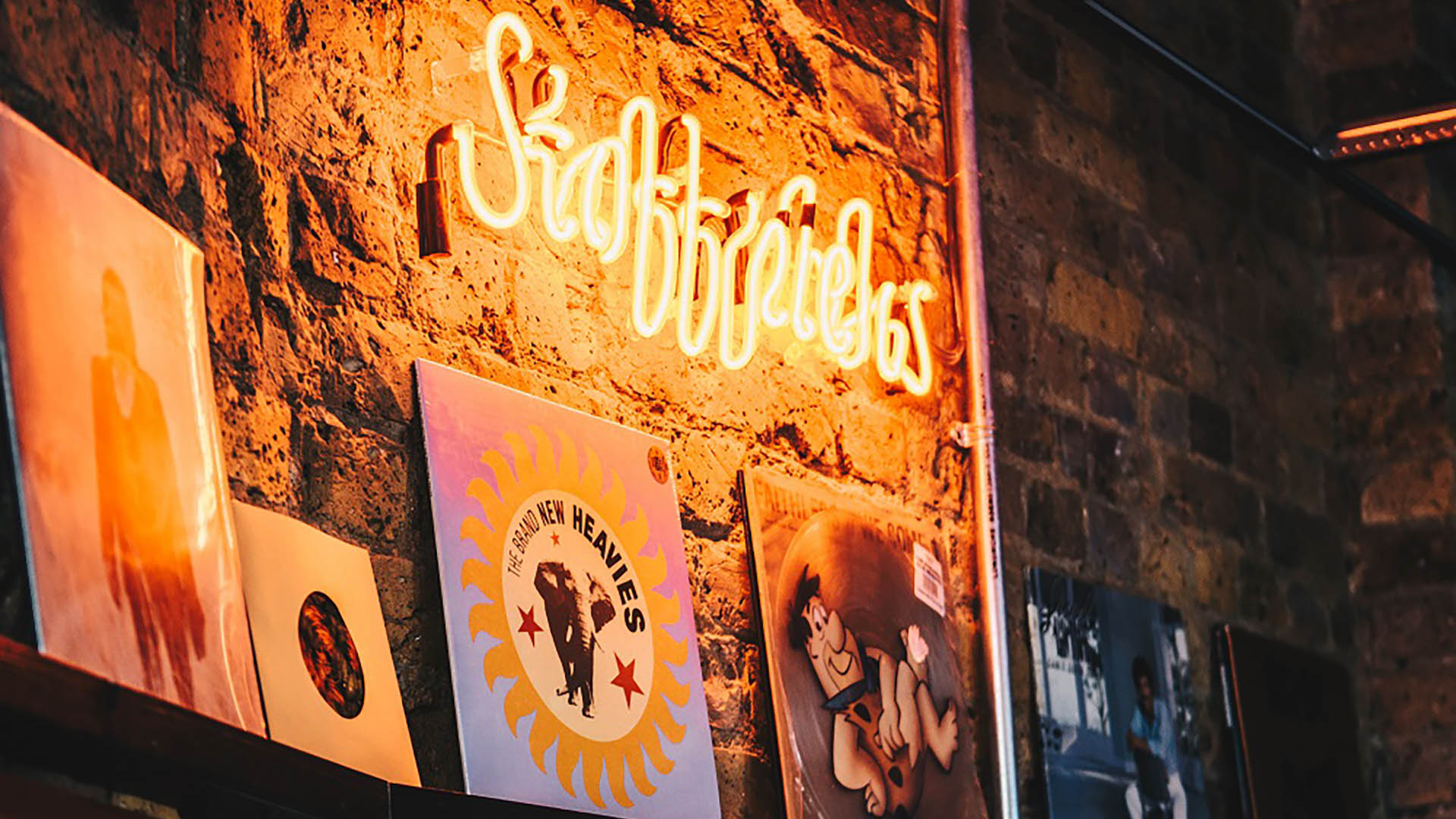A photo inside Old Street Records. 