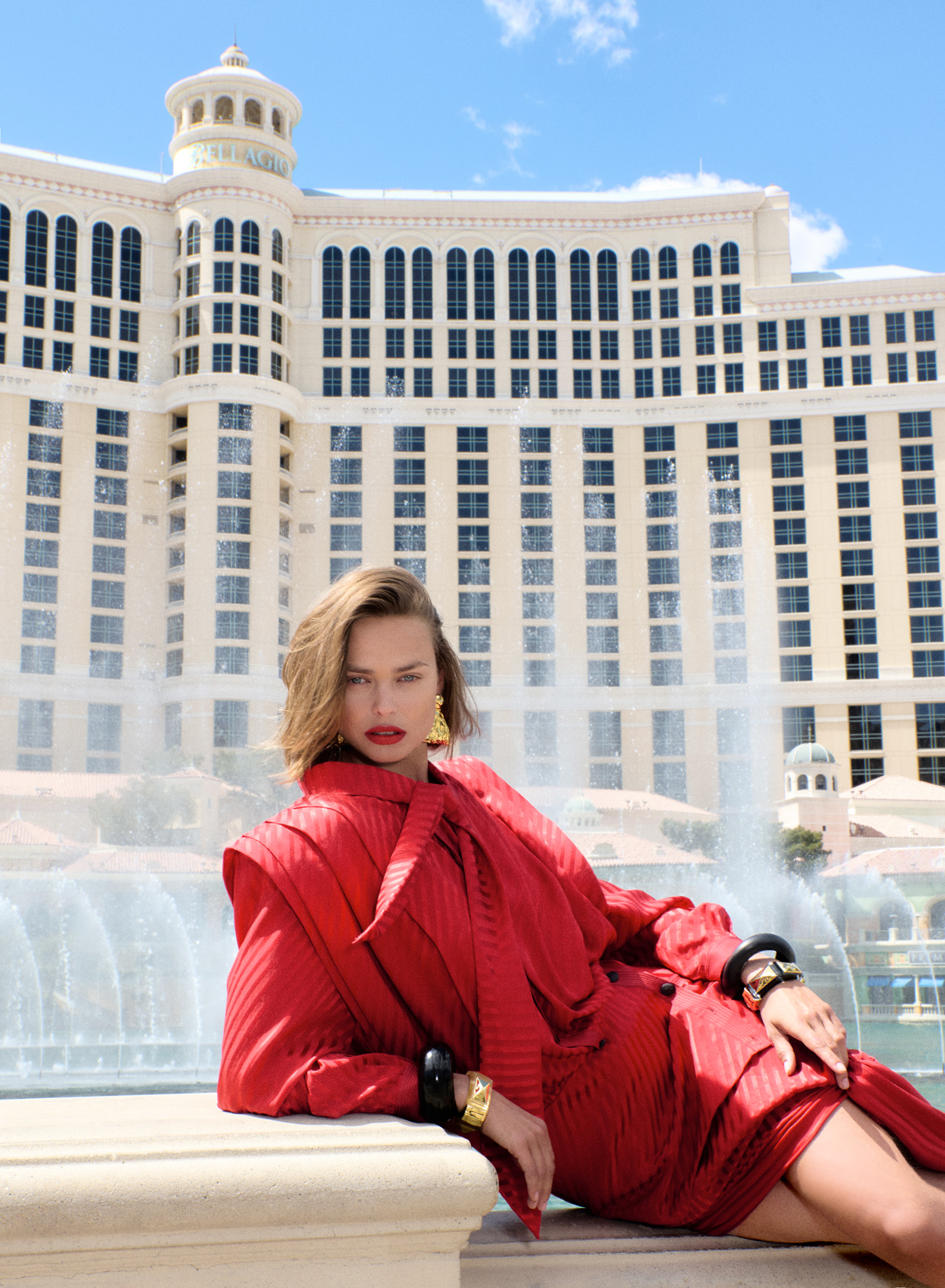 Las Vegas Wallpaper* June 2025 Travel Issue Cover Fashion Shoot