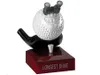 Womack Graphics 4.25" Golf Longest Drive Award Trophy