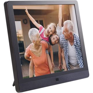 Digital Picture Frame with IPS Display Digital Picture Frame 1920×1080 Pixels High Resolution Smart Electronic Frame Auto On/Off Timer Remote Control Included 3 Sizes Color : White , Size : 13inch