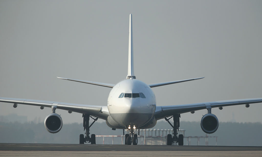 An airplane.