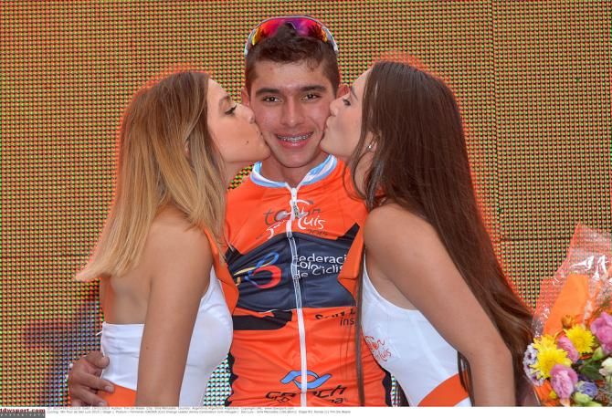 Gaviria will wear the leader's jersey during stage 2.