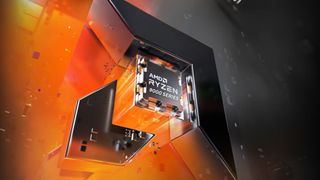 AMD Ryzen 7000 Series CPU marketing image with "9000 Series" written over it
