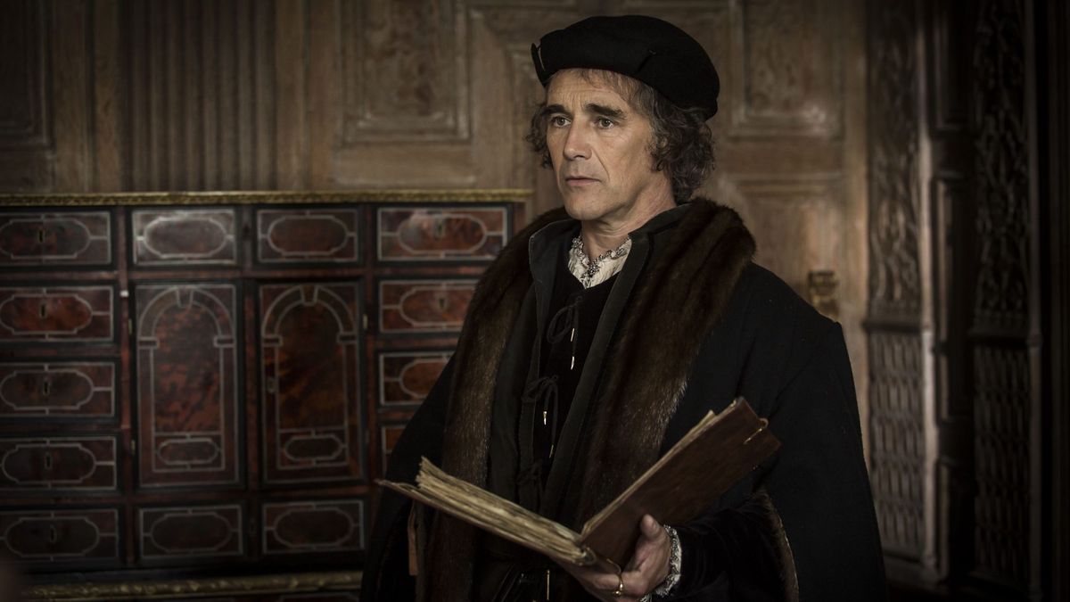 Mark Rylance as Thomas Cromwell in Wolf Hall season 2