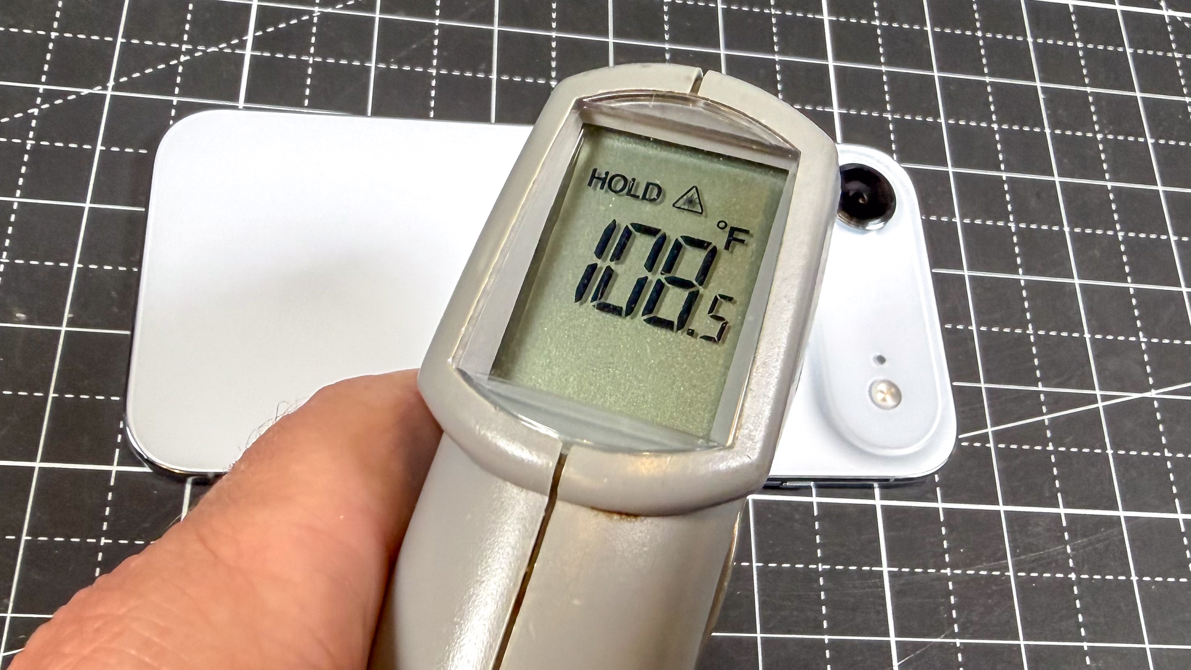 iPhone Air shown in hand