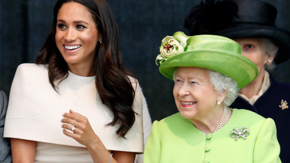 The Duchess Of Sussex Undertakes Her First Official Engagement With Queen Elizabeth II