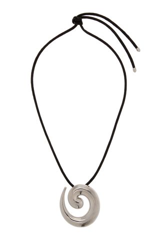 Ben-Amun + Silver-Tone Leather Necklace