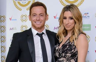 Joe Swash and Stacey Solomon attend the National Film Awards