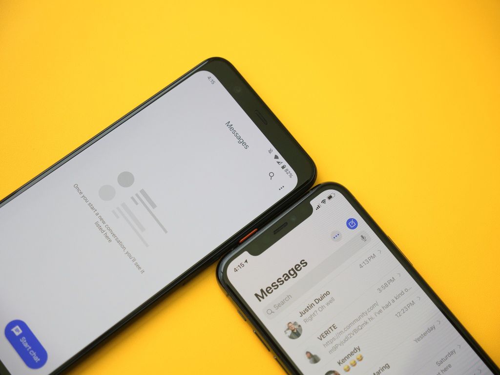 what is text message rcs in imessage