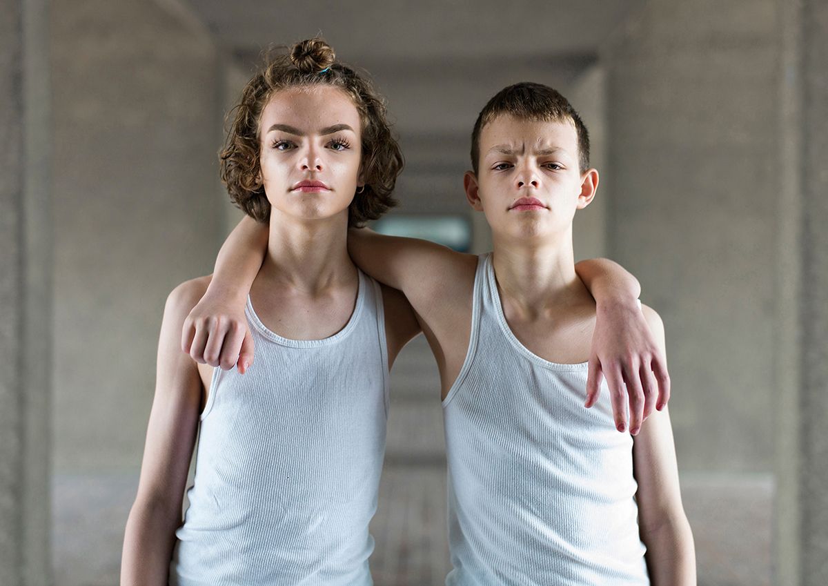 Joe &amp; Duke, by Peter Zelewski, from series Alike But Not Alike