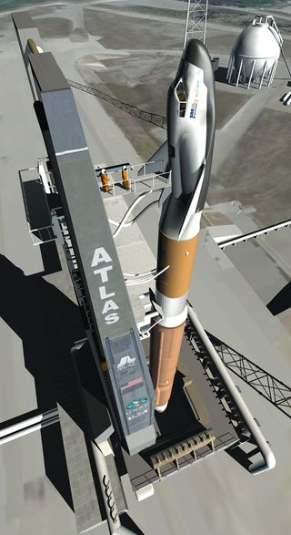 Dream Chaser Launching on an Atlas 5