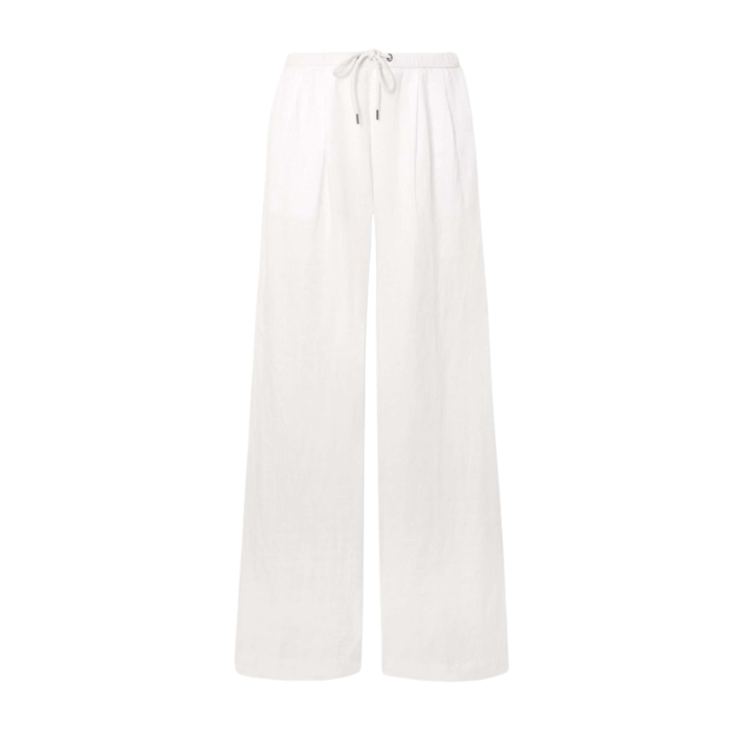 JAMES PERSE, Pleated Linen Wide-Leg Pants
