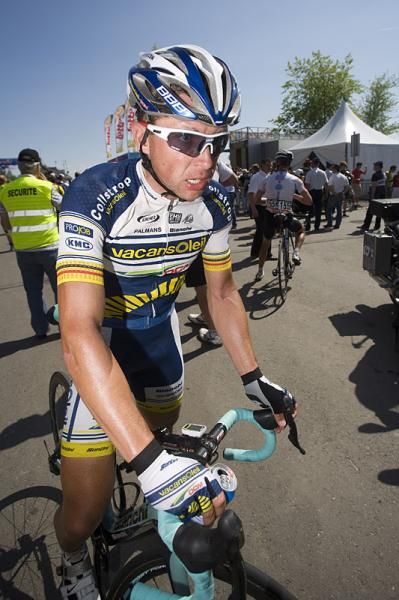Stijn Devolder (Vacansoleil-DCM Pro Cycling Team) after the stage