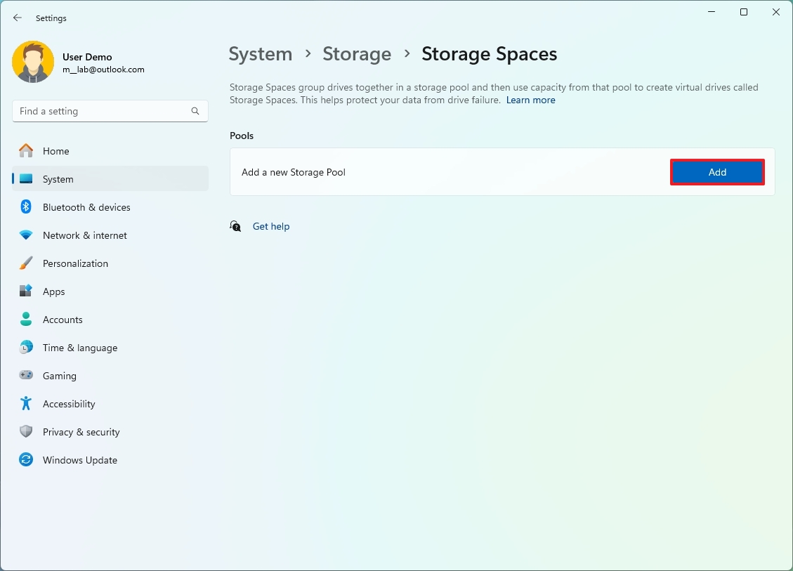 How to span storage to multiple drives on Windows 11